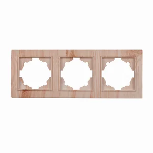 Рамка потрійна Enzo Світле дерево