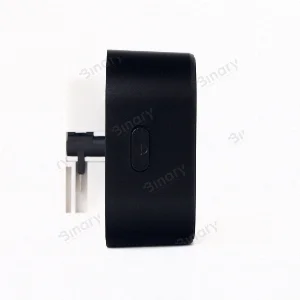 Розетка трекова подвійна USB Pandora Black (Чорний) 2,4 А — фото 3