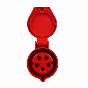 Силовой штепсельный разъем 5x16 (переносной)/3P+PE+N/16 А/380 – 415 В/IP44