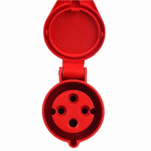 Силовий штепсельний роз'єм 4x32 (переносний)/3P+PE/32 A/380 – 415 В/IP44