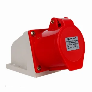 Силовий штепсельний роз'єм 4x32 (стаціонарний)/3P+PE/32 A/380 – 415 В/IP44