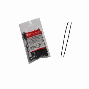 Стяжка кабельна Чорний 3х100 мм 100шт/п.