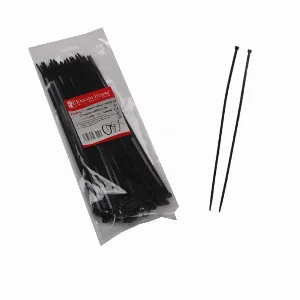Стяжка кабельна Чорний 4х250 мм 100шт/п.