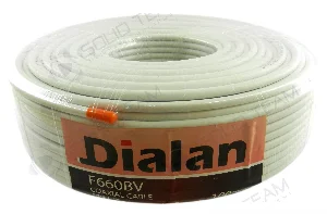F660BV CCS (белый) 75 Ом 100 м Dialan