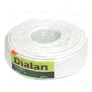 Коаксиальний кабель Dialan F690BV CCS 1.02 мм 75 Ом 100м.