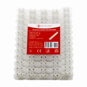 Клемна колодка Поліетилен 6 A 6 мм²