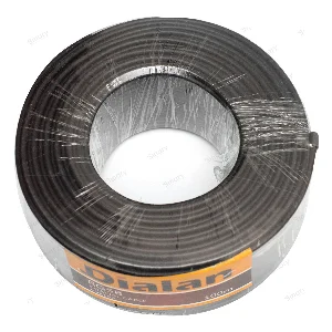 Коаксиальний кабель Dialan RG58U   0.80 мм (кольоровий екран) 50 Ом 100м