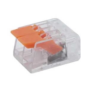 Конектор на 2 контакти (450, 32 A) Прозорий