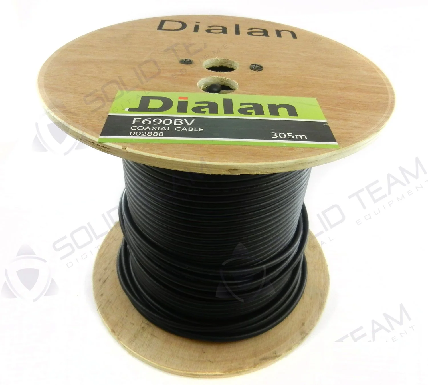 Коаксіальний кабель Dialan F690BV CCS 1.02мм 75 Ом 305м — фото 2