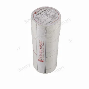 Біла ізоляційна стрічка 11 м